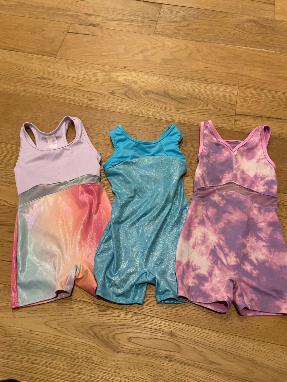 More Than Magic Girls Gymnastics Leotards - Set/Bundle of 3